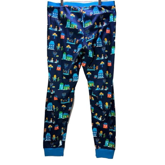 Wondershop Mens Hanukkah‎ Lions Print PJ Pajama Set Size Large NWT - Picture 3 of 10